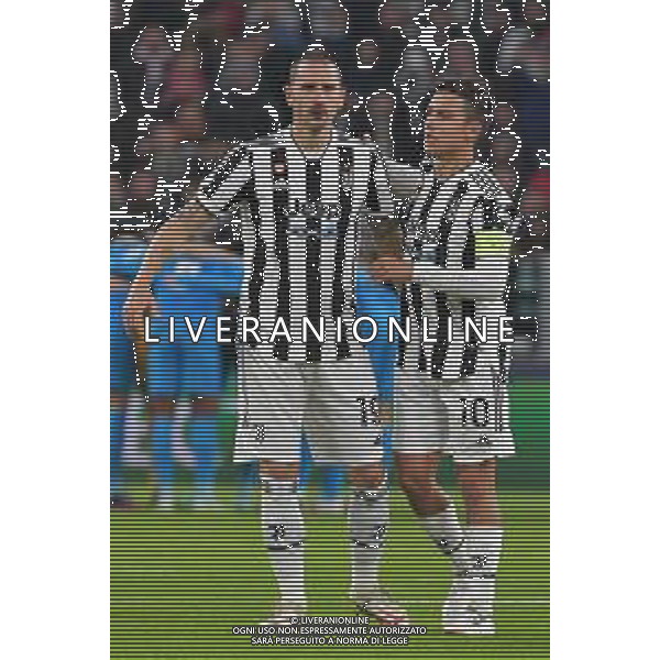 Torino 02.11.2021 Stadio Allianz Stadium ©Alessandro Falzone/Agenzia Aldo Liverani Juventus vs Zenit Champions League 2021/2022 Gruppo H Giornata 4 di 6 Nella foto: Leonardo Bonucci-Paulo Dybala