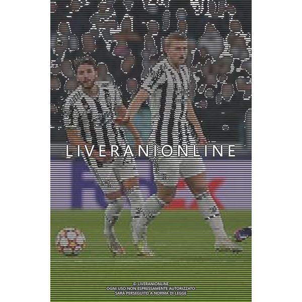 Torino 02.11.2021 Stadio Allianz Stadium ©Alessandro Falzone/Agenzia Aldo Liverani Juventus vs Zenit Champions League 2021/2022 Gruppo H Giornata 4 di 6 Nella foto: Matthijs De Ligt-Manuel Locatelli