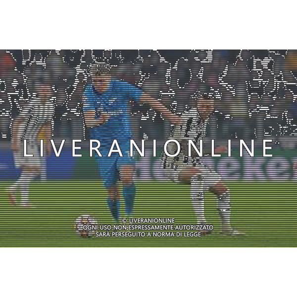 Torino 02.11.2021 Stadio Allianz Stadium ©Alessandro Falzone/Agenzia Aldo Liverani Juventus vs Zenit Champions League 2021/2022 Gruppo H Giornata 4 di 6 Nella foto: Andrej Mostovoj-Fedrico Bernardeschi