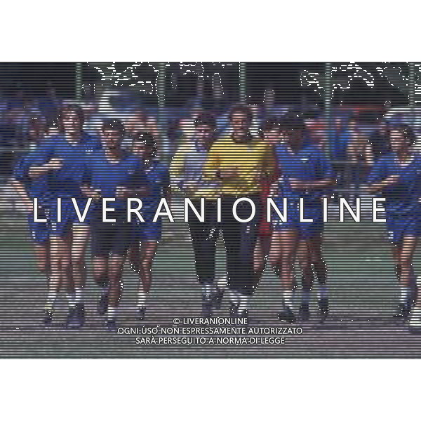RETROSPETTIVA ARSLANOVIC MUSTAFA\' CALCIATORE NELLA FOTO ARSLANOVIC MUSTAFA\' CON LA MAGLIA DELL\'ASCOLI CALCIO AG ALDO LIVERANI SAS
