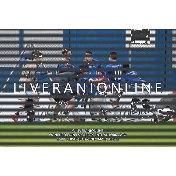 © TVRG esultanza Porto dopo il gol dell\'1 a 0 Milan vs Porto UEFA Youth League fase a gironi 4a giornata - gruppo B Milano 03-11-2021 Centro sportivo Peppino Vismara foto Roberto Garavaglia/ag. Aldo Liverani sas/AGENZIA ALDO LIVERANI SAS