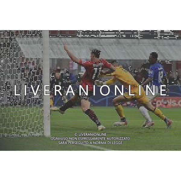 Zlatan Ibrahimovic (Milan) segna il gol del 2 a 1 ma l\'arbitro lo annulla per fuorigioco Milan vs Porto UEFA Champions League fase a gironi 4a giornata - gruppo B Milano 03-11-2021 Stadio Giuseppe Meazza - San Siro foto Roberto Garavaglia/ag. Aldo Liverani sas /AGENZIA ALDO LIVERANI SAS