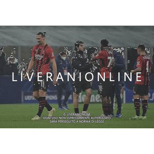 delusione finale Milan Milan vs Porto UEFA Champions League fase a gironi 4a giornata - gruppo B Milano 03-11-2021 Stadio Giuseppe Meazza - San Siro foto Roberto Garavaglia/ag. Aldo Liverani sas /AGENZIA ALDO LIVERANI SAS