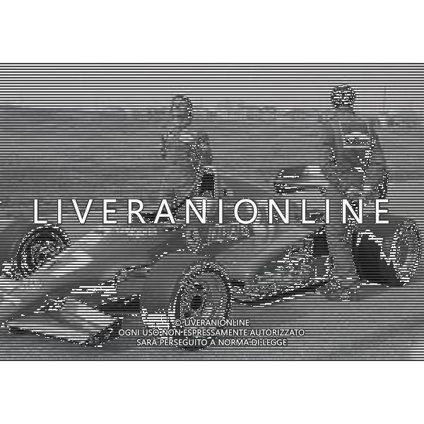 1983 MISANO ADRIATICO PRESENTAZIONE DELLA NUOVA FERRARI CON I PILOTI RENE\' ARNOUX E PATRICK TAMBAY AG ALDO LIVERANI SAS