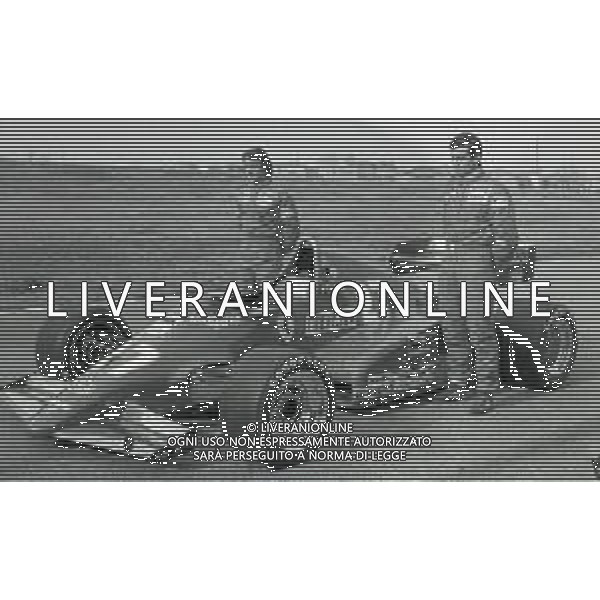 1983 MISANO ADRIATICO PRESENTAZIONE DELLA NUOVA FERRARI CON I PILOTI RENE\' ARNOUX E PATRICK TAMBAY AG ALDO LIVERANI SAS