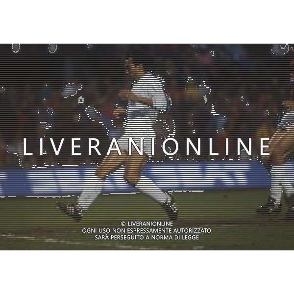 RETROSPETTIVA HUGO SANCHEZ CALCIATORE NELLA FOTO HUGO SANCHEZ CON LA MAGLIA DEL REAL MADRID  ARCHIVIO DFP-AG ALDO LIVERANI SAS 