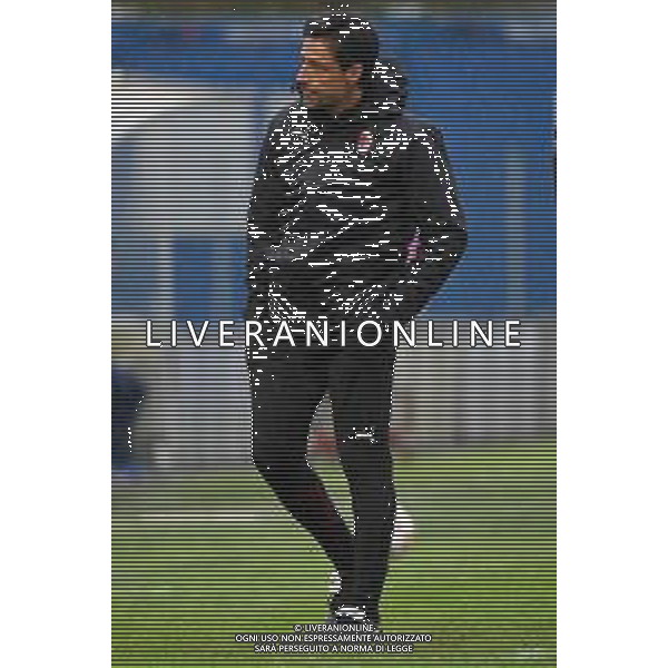 © TVRG Federico Giunti allenatore Milan Milan vs Porto UEFA Youth League fase a gironi 4a giornata - gruppo B Milano 03-11-2021 Centro sportivo Peppino Vismara foto Roberto Garavaglia/ag. Aldo Liverani sas/AGENZIA ALDO LIVERANI SAS