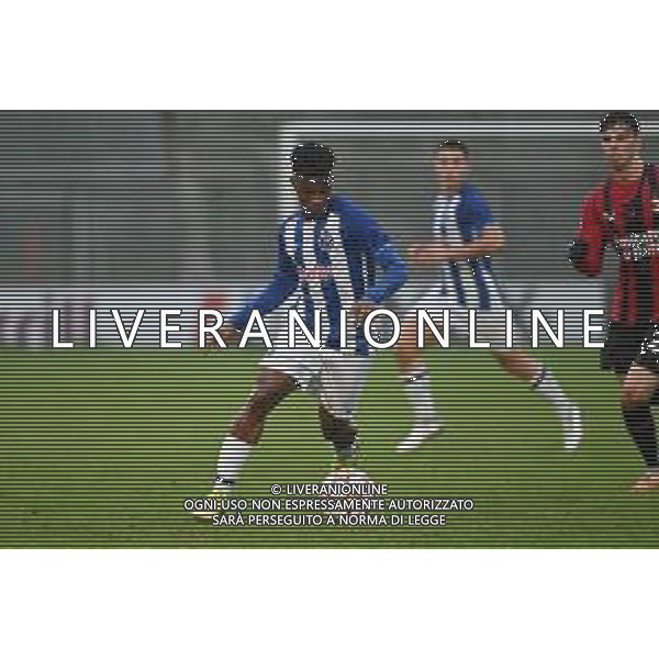 ¬© TVRG Umaro Cande\' (Porto) Milan vs Porto UEFA Youth League fase a gironi 4a giornata - gruppo B Milano 03-11-2021 Centro sportivo Peppino Vismara foto Roberto Garavaglia/ag. Aldo Liverani sas/AGENZIA ALDO LIVERANI SAS