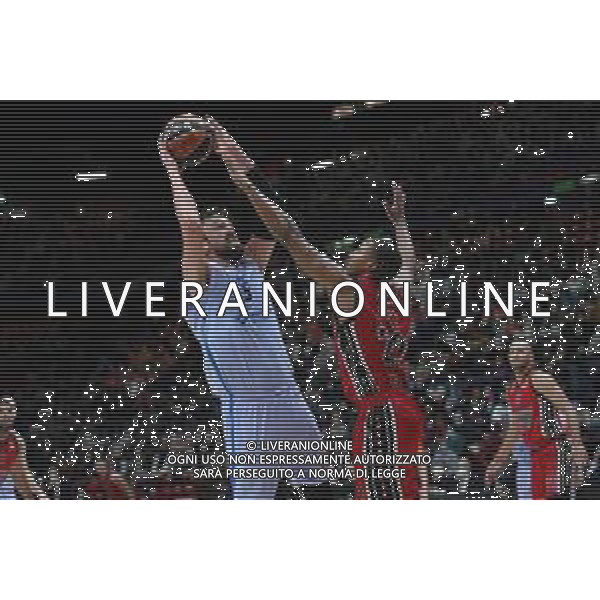 ¬© TVRG Sertac Sanli (Barcellona) e Devon Hall (Milano) AX Armani Exchange Milano vs Barcellona Turkish Ailines EuroLeague - 8a giornata regular season Assago (MI) 04-11-2021 Mediolanum Forum foto Roberto Garavaglia/ag. Aldo Liverani sas/AGENZIA ALDO LIVERANI SAS