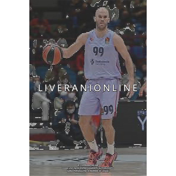 ¬© TVRG Nick Calathes (Barcellona) AX Armani Exchange Milano vs Barcellona Turkish Ailines EuroLeague - 8a giornata regular season Assago (MI) 04-11-2021 Mediolanum Forum foto Roberto Garavaglia/ag. Aldo Liverani sas /AGENZIA ALDO LIVERANI SAS