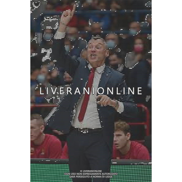 ¬© TVRG Sarunas Jasikevicius allenatore Barcellona AX Armani Exchange Milano vs Barcellona Turkish Ailines EuroLeague - 8a giornata regular season Assago (MI) 04-11-2021 Mediolanum Forum foto Roberto Garavaglia/ag. Aldo Liverani sas /AGENZIA ALDO LIVERANI SAS