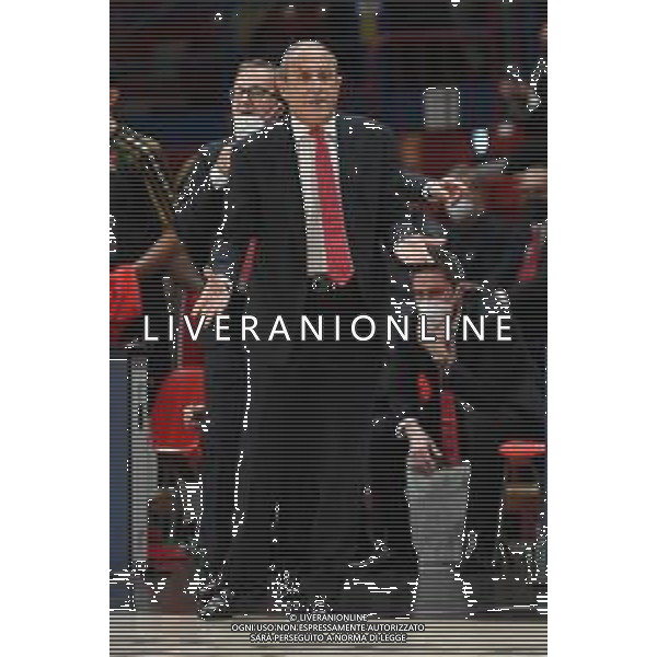 ¬© TVRG Ettore Messina allenatore Milano AX Armani Exchange Milano vs Barcellona Turkish Ailines EuroLeague - 8a giornata regular season Assago (MI) 04-11-2021 Mediolanum Forum foto Roberto Garavaglia/ag. Aldo Liverani sas /AGENZIA ALDO LIVERANI SAS
