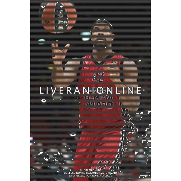 © TVRG Kyle Hines (Milano) AX Armani Exchange Milano vs Barcellona Turkish Ailines EuroLeague - 8a giornata regular season Assago (MI) 04-11-2021 Mediolanum Forum foto Roberto Garavaglia/ag. Aldo Liverani sas /AGENZIA ALDO LIVERANI SAS
