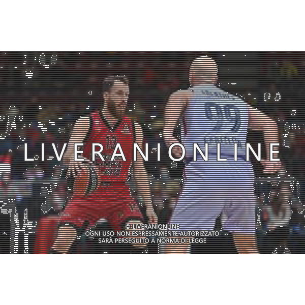 © TVRG Sergio Rodriguez (Milano) SX e Nick Calathes (Barcellona) DX AX Armani Exchange Milano vs Barcellona Turkish Ailines EuroLeague - 8a giornata regular season Assago (MI) 04-11-2021 Mediolanum Forum foto Roberto Garavaglia/ag. Aldo Liverani sas /AGENZIA ALDO LIVERANI SAS