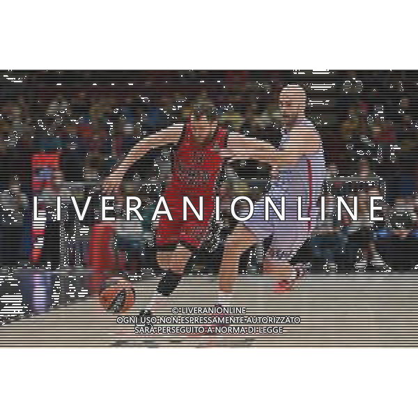 © TVRG Sergio Rodriguez (Milano) SX e Nick Calathes (Barcellona) DX AX Armani Exchange Milano vs Barcellona Turkish Ailines EuroLeague - 8a giornata regular season Assago (MI) 04-11-2021 Mediolanum Forum foto Roberto Garavaglia/ag. Aldo Liverani sas /AGENZIA ALDO LIVERANI SAS