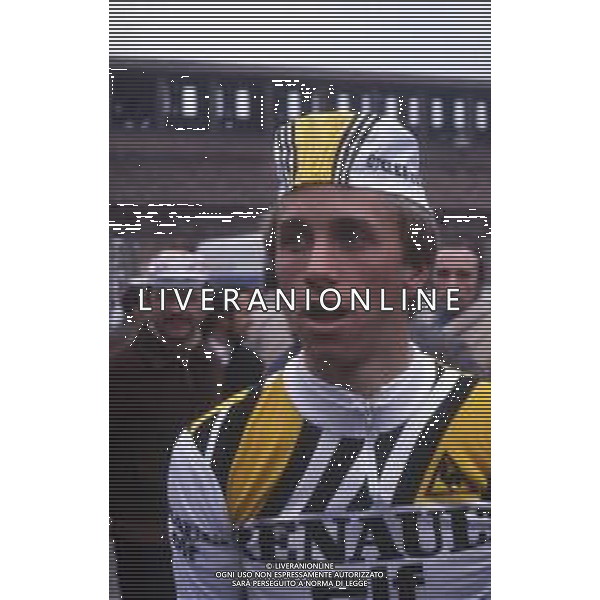 RETROSPETTIVA Gregory James LeMond CICLISTA NELLA FOTO Gregory James LeMond A MILANO NELL\'ANNO 1982 AG ALDO LIVERANI SAS 
