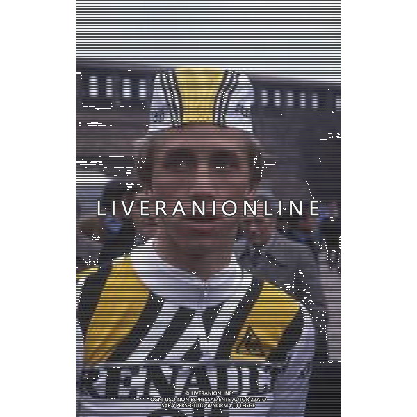 RETROSPETTIVA Gregory James LeMond CICLISTA NELLA FOTO Gregory James LeMond A MILANO NELL\'ANNO 1982 AG ALDO LIVERANI SAS 