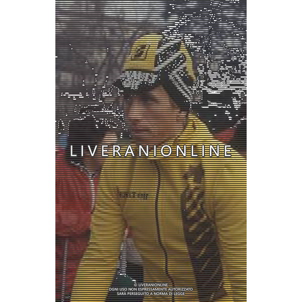 RETROSPETTIVA Gregory James LeMond CICLISTA NELLA FOTO Gregory James LeMond A MILANO NELL\'ANNO 1984 AG ALDO LIVERANI SAS 