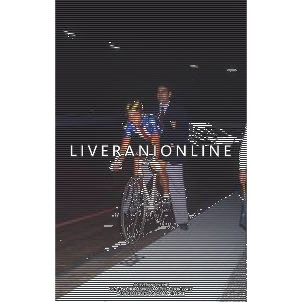 RETROSPETTIVA Gregory James LeMond CICLISTA NELLA FOTO Gregory James LeMond A MILANO NELL\'ANNO 1984 AG ALDO LIVERANI SAS 