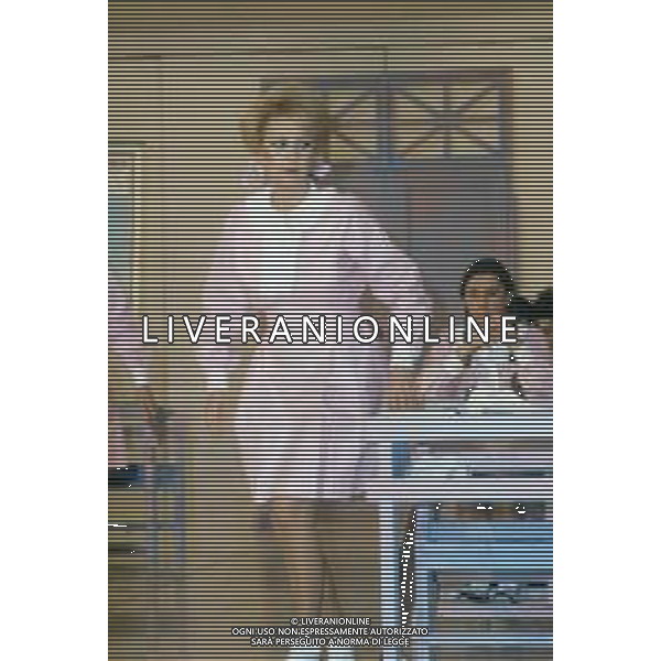 RETROSPETTIVA ANNA MARIA GAMBINERI ANNUNCIATRICE TELEVISIVA NELLA FOTO ANNA MARIA GAMBINERI A ROMA NELL\'ANNO 1982 AG ALDO LIVERANI SAS