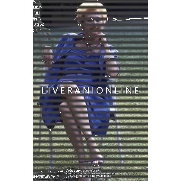 RETROSPETTIVA ANNA MARIA GAMBINERI ANNUNCIATRICE TELEVISIVA NELLA FOTO ANNA MARIA GAMBINERI AG ALDO LIVERANI SAS 