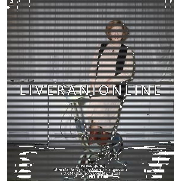 RETROSPETTIVA ANNA MARIA GAMBINERI ANNUNCIATRICE TELEVISIVA NELLA FOTO ANNA MARIA GAMBINERI AG ALDO LIVERANI SAS  