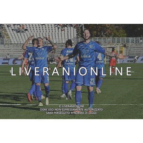 ¬© TVRG Antonino La Gumina (Como) e Alberto Cerri (Como) esultano dopo il; gol del 2 a 0 Como vs Perugia Campionato Serie BKT - 12a giornata Como 06-11-2021 Stadio Giuseppe Sinigaglia foto Roberto Garavaglia/ag. Aldo Liverani sas/AGENZIA ALDO LIVERANI SAS