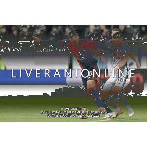 6-11-2021. Cagliari Calcio - Atalanta Bergamasca Calcio. 12° giornata Serie A calcio 2021-2022. Italia, Sardegna, Cagliari, Stadio Unipol Domus. Salvatore Moi/Aldo Liverani s.a.s. Nella foto: Kevin Strootman Cagliari, Ruslan Malinovskyi Atalanta ©MOI/AGENZIA ALDO LIVERANI SAS
