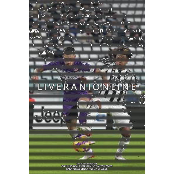 Torino 06.11.2021 Stadio Allianz Stadium ©Alessandro Falzone/Agenzia Aldo Liverani Juventus vs Fiorentina 11^ giornata Serie A Tim 2021/2022 Nella foto : Weston Mckennie-Cristiano Biraghi ©FALZONE/AGENZIA ALDO LIVERANI SAS