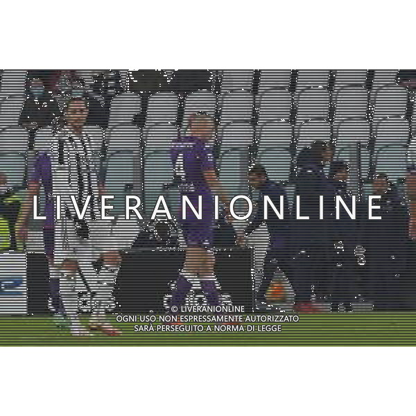 Torino 06.11.2021 Stadio Allianz Stadium ©Alessandro Falzone/Agenzia Aldo Liverani Juventus vs Fiorentina 11^ giornata Serie A Tim 2021/2022 Nella foto : Nikola Milenkovic lascia il campo dopo l\'espulsione ©FALZONE/AGENZIA ALDO LIVERANI SAS