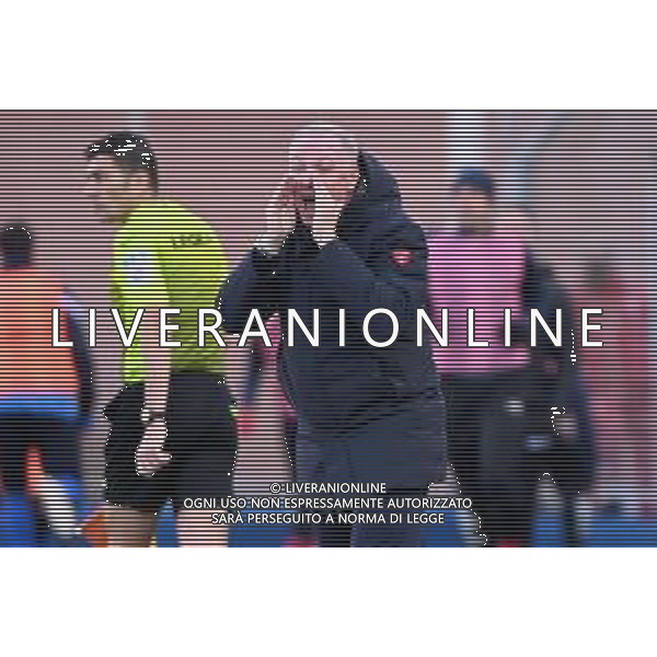 ¬© TVRG Massimiliano Alvini allenatore Perugia Como vs Perugia Campionato Serie BKT - 12a giornata Como 06-11-2021 Stadio Giuseppe Sinigaglia foto Roberto Garavaglia/ag. Aldo Liverani sas/AGENZIA ALDO LIVERANI SAS