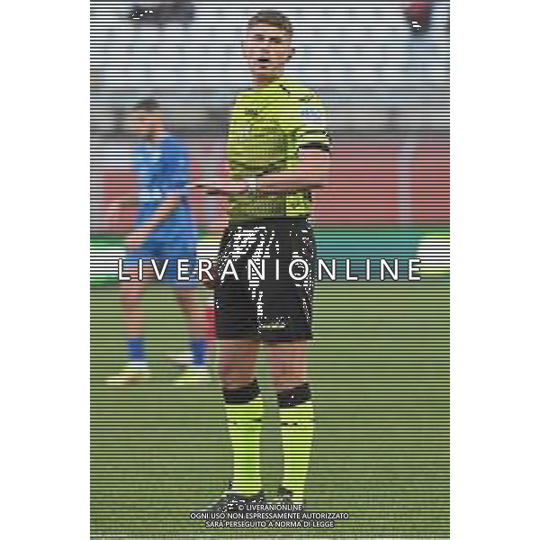 © TVRG l\'arbitro Francesco Cosso di Reggio Calabria Como vs Perugia Campionato Serie BKT - 12a giornata Como 06-11-2021 Stadio Giuseppe Sinigaglia foto Roberto Garavaglia/ag. Aldo Liverani sas/AGENZIA ALDO LIVERANI SAS