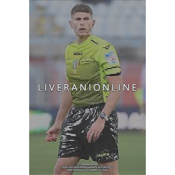 ¬© TVRG l\'arbitro Francesco Cosso di Reggio Calabria Como vs Perugia Campionato Serie BKT - 12a giornata Como 06-11-2021 Stadio Giuseppe Sinigaglia foto Roberto Garavaglia/ag. Aldo Liverani sas/AGENZIA ALDO LIVERANI SAS