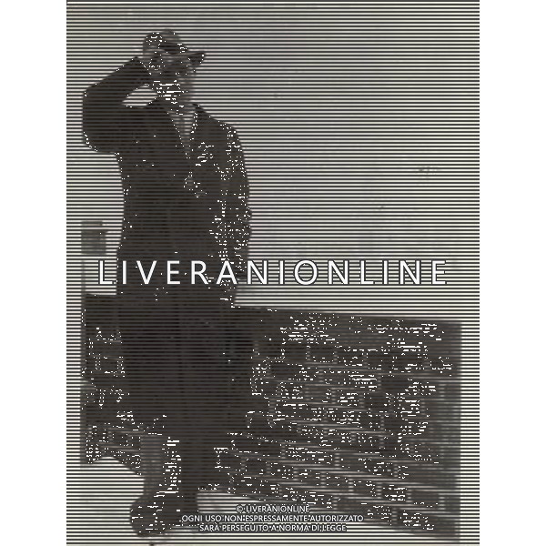 NELLA FOTO ALBERTO MORAVIA AGENZIA GIOVANNI LIVERANI
