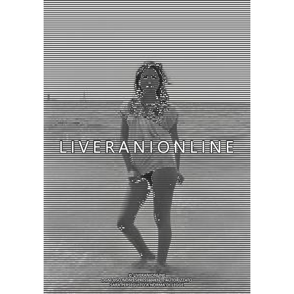 RETROSPETTIVA PIA GIANCARO ATTRICE NELLA FOTO PIA GIANCARO A CANNES NELL\'ANNO 1972  AG ALDO LIVERANI SAS  
