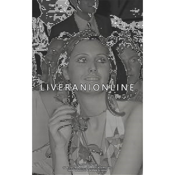 RETROSPETTIVA PIA GIANCARO ATTRICE NELLA FOTO PIA GIANCARO A CANNES NELL\'ANNO 1972  AG ALDO LIVERANI SAS  