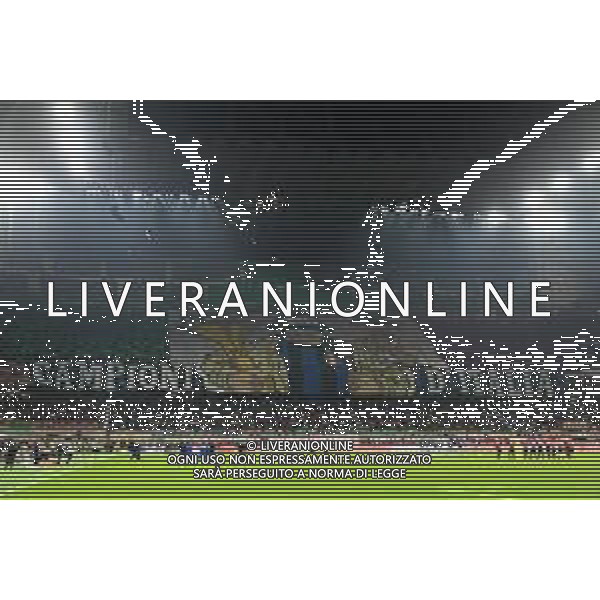 coreografia tifosi curva nord Milan vs Inter Campionato Serie A TIM - 12a giornata Milano 07-11-2021 Stadio Giuseppe Meazza - San Siro foto Roberto Garavaglia/ag. Aldo Liverani sas / AG ALDO LIVERANI SAS