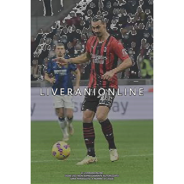 Zlatan Ibrahimovic (Milan) Milan vs Inter Campionato Serie A TIM - 12a giornata Milano 07-11-2021 Stadio Giuseppe Meazza - San Siro foto Roberto Garavaglia/ag. Aldo Liverani sas / AG ALDO LIVERANI SAS