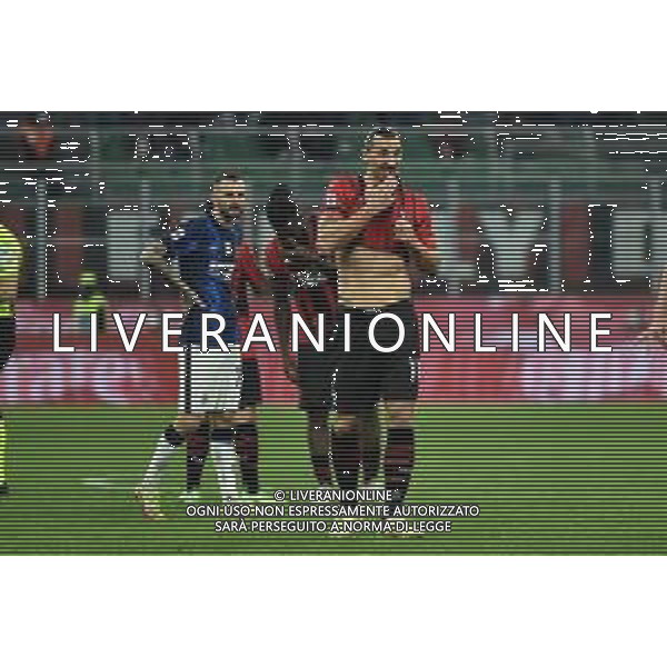 Zlatan Ibrahimovic (Milan) Milan vs Inter Campionato Serie A TIM - 12a giornata Milano 07-11-2021 Stadio Giuseppe Meazza - San Siro foto Roberto Garavaglia/ag. Aldo Liverani sas / AG ALDO LIVERANI SAS