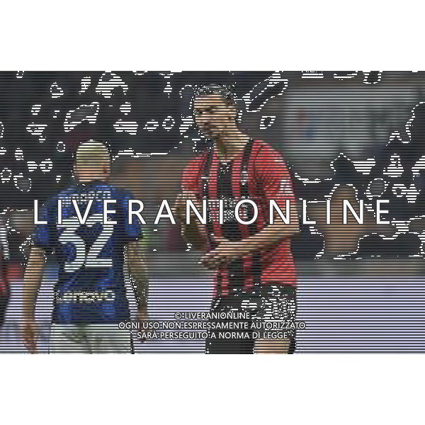 Zlatan Ibrahimovic (Milan) Milan vs Inter Campionato Serie A TIM - 12a giornata Milano 07-11-2021 Stadio Giuseppe Meazza - San Siro foto Roberto Garavaglia/ag. Aldo Liverani sas / AG ALDO LIVERANI SAS