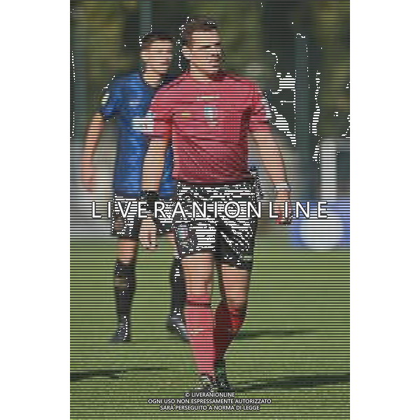 ¬© TVRG l\'arbitro Eugenio Scarpa Inter vs Roma Campionato Primavera 1 TIM - 8a giornata Milano 07-11-2021 centro sportivo Suning YDC foto Roberto Garavaglia/ag. Aldo Liverani sas/ AG ALDO LIVERANI SAS