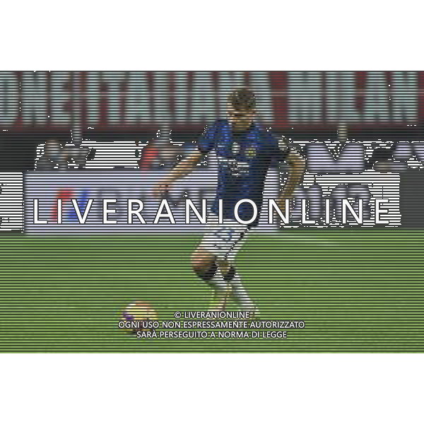 Nicolo\' Barella (Inter) Milan vs Inter Campionato Serie A TIM - 12a giornata Milano 07-11-2021 Stadio Giuseppe Meazza - San Siro foto Roberto Garavaglia/ag. Aldo Liverani sas / AG ALDO LIVERANI SAS