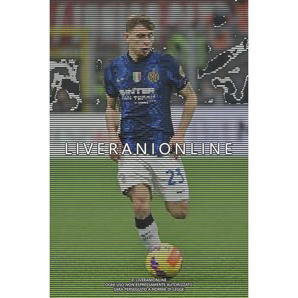 Nicolo\' Barella (Inter) Milan vs Inter Campionato Serie A TIM - 12a giornata Milano 07-11-2021 Stadio Giuseppe Meazza - San Siro foto Roberto Garavaglia/ag. Aldo Liverani sas / AG ALDO LIVERANI SAS