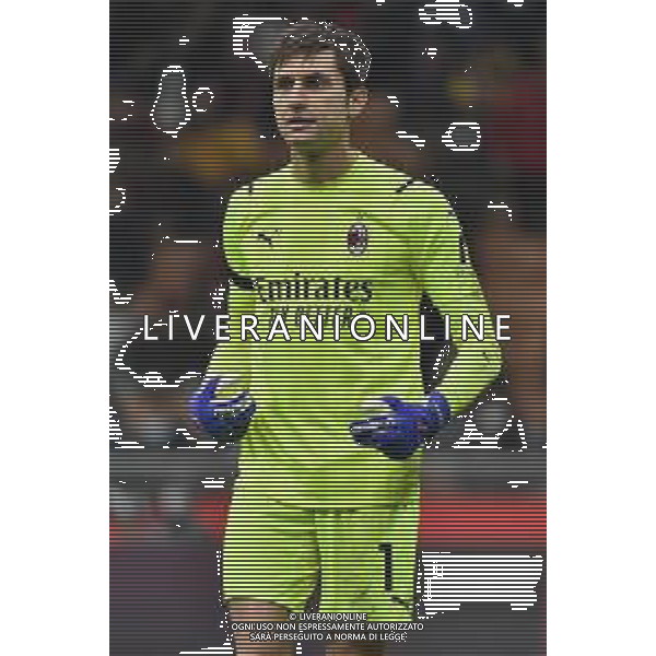 Ciprian Tatarusanu (Milan) Milan vs Inter Campionato Serie A TIM - 12a giornata Milano 07-11-2021 Stadio Giuseppe Meazza - San Siro foto Roberto Garavaglia/ag. Aldo Liverani sas / AG ALDO LIVERANI SAS