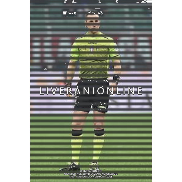 l\'arbitro Daniele Doveri di Roma Milan vs Inter Campionato Serie A TIM - 12a giornata Milano 07-11-2021 Stadio Giuseppe Meazza - San Siro foto Roberto Garavaglia/ag. Aldo Liverani sas / AG ALDO LIVERANI SAS