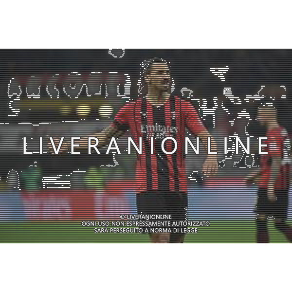 Zlatan Ibrahimovic (Milan) Milan vs Inter Campionato Serie A TIM - 12a giornata Milano 07-11-2021 Stadio Giuseppe Meazza - San Siro foto Roberto Garavaglia/ag. Aldo Liverani sas / AG ALDO LIVERANI SAS