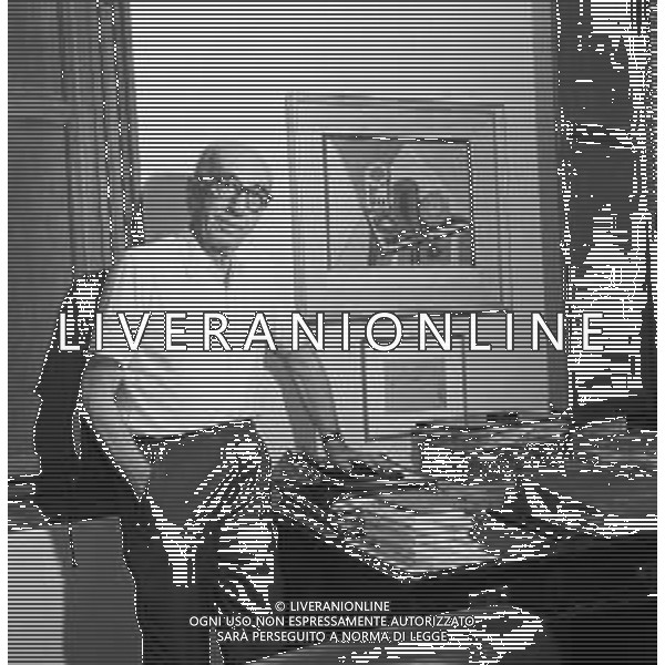 RETROSPETTIVA DIEGO VALERI POETA E ACCADEMICO ITALIANO NEL SUO STUDIO A VENEZIA NEL SETTEMBRE 1969 ©Archivio Giovanni Liverani / AG ALDO LIVERANI SAS