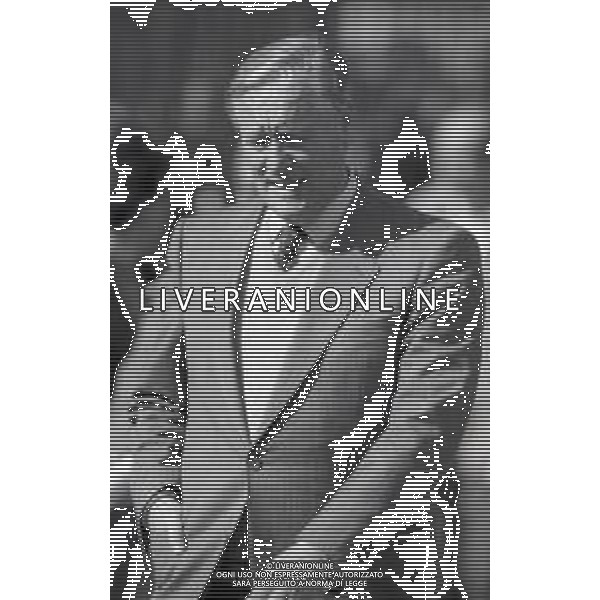 RETROSPETTIVA NILS LIEDHOLM ALLENATORE NELLA FOTO NILS LIEDHOLM ALLENATORE MILAN NELL\'ANNO 1985-1986 AG ALDO LIVERANI SAS