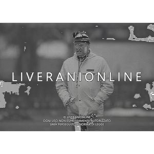 RETROSPETTIVA NILS LIEDHOLM ALLENATORE NELLA FOTO NILS LIEDHOLM ALLENATORE MILAN NELL\'ANNO 1985-1986 AG ALDO LIVERANI SAS