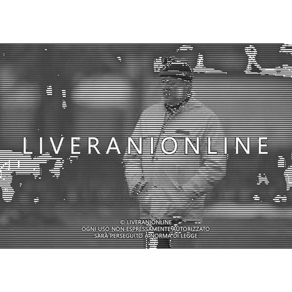 RETROSPETTIVA NILS LIEDHOLM ALLENATORE NELLA FOTO NILS LIEDHOLM ALLENATORE MILAN NELL\'ANNO 1985-1986 AG ALDO LIVERANI SAS